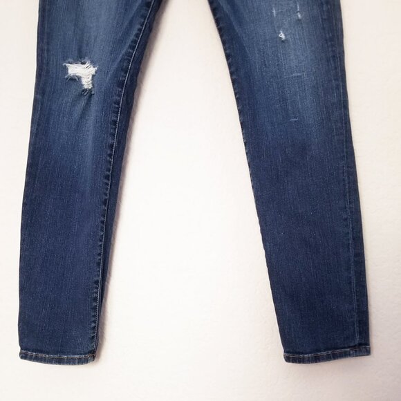 Frame Le High Distressed Skinny Church Street Jeans Women’s 30 Stretchy $210 - Picture 12 of 14